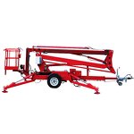 Spider Lift Manufacturer - Towable Boom 360 Spin 14m Hydraulic Electric Lifting Table