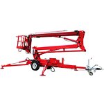 Cherry Picker Manufacturer - Self Propelled Telescopic Arm 12m Towable Boom Lift