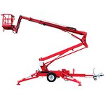 Spider Man Lift Manufacturer - Skylift Trailer Cherry Picker 12m Towable Articulating Boom Lift