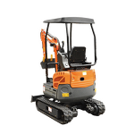 Mini Excavator Manufacturer - Low Noise Retro 900kg with Lighting System