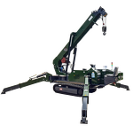 Spider Crane Manufacturer - 2024 New 12 Ton Super Performance Foldable Boom Crawler Remote Control Diesel