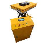 Scissor Lift Table Manufacturer - Mobile 4m Max Height Self Height 180mm Electric Hydraulic
