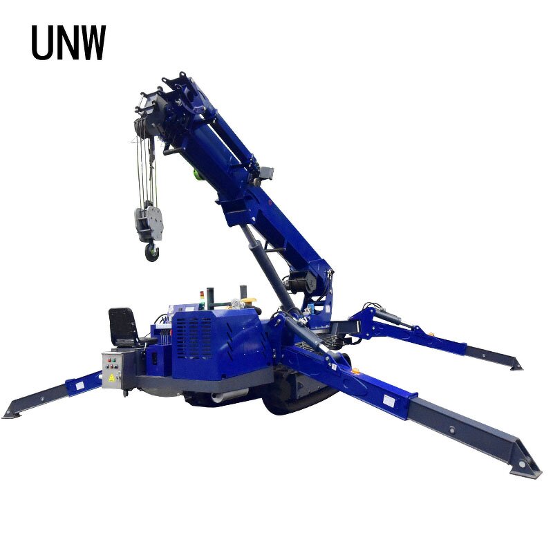Spider Crane Manufacturer - Self-Propelled 5 Ton 8 Ton 12 Ton with Hydraulic Motors
