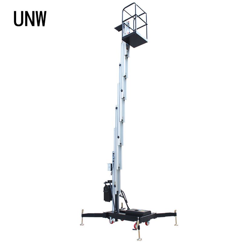 Aluminum Lifter Platform Manufacturer - 150kg Indoor Outdoor Use Telescopic 4.7m 8m 10.4m