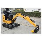 Mini Excavator Manufacturer - Diesel Power 1ton Hydraulic 360 Rotation Small Digging Machines