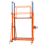 Electric Scaffold Manufacturer - UNW Foldable Rental 400KG Hydraulic Mobile Electric Man Lift for Construction