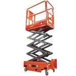 Mini Scissor Lifter Platform Manufacturer - Compact DC Power Electric Personal Push Around