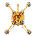 Vacuum Lifter Manufacturer - Small Electric Battery 600kg 6Pcs Dual Circuit for Glass Installing