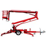Cherry Picker Manufacturer - Outdoor Electric Sky Spider 16m Boom Lift Trailers with Hydraulic