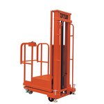 Order Picker Manufacturer - Indoor Use Easy Operated 200kg 4m Small Mini Semi Electric