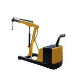 Floor Crane Manufacturer - Movable Battery Powered 750KG 3.56m Electric Hydraulic Plate Lifter