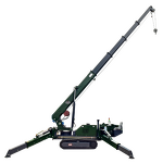 Spider Crane Manufacturer - 2024 New 12 Ton Super Performance Foldable Boom Crawler Remote Control Diesel