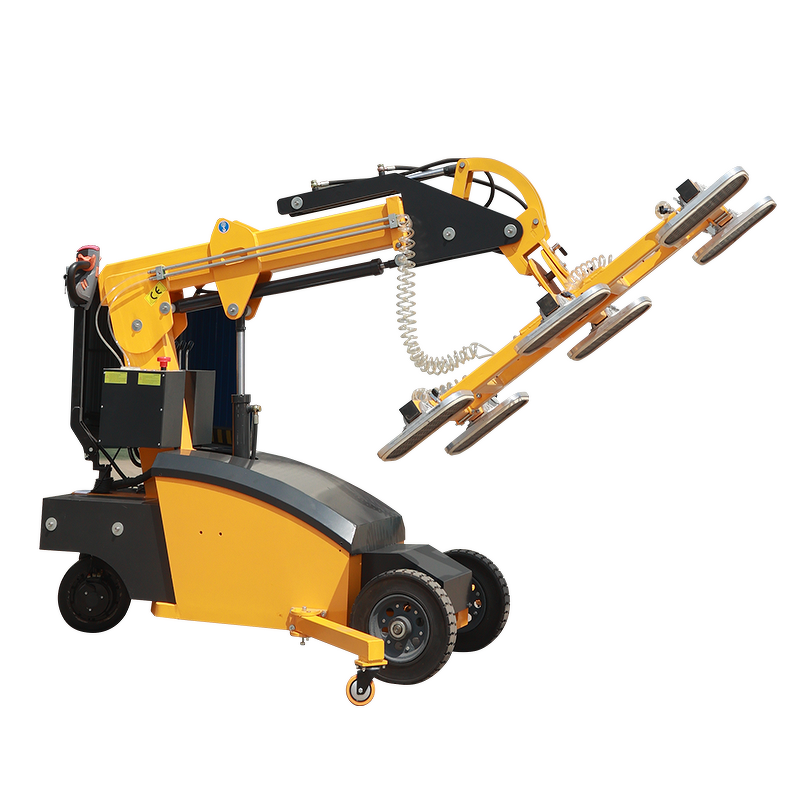 Vacuum Lifter Manufacturer - CE Approved Spongy Suction Cup 360 Rotation Metal Lifting Crane