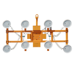 Vacuum Lifter Manufacturer - H Shape 800kg Glass Suction Cup with Remote Control Rotation