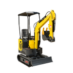 Mini Excavator Manufacturer - Small Maximum Excavation Height 2.5m Hydraulic 1 Ton for Construction Hoist