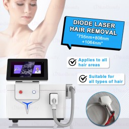Laser Hair Removal Machine Factory - Painless 3 Wavelength Whitening
