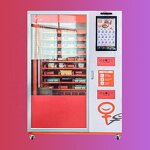 Pizza Vending Machine - Touch Screen Coin Credit Card Reader with SDK