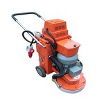 Concrete Floor Grinder - Marble Surface with Lift Pole Counterweight