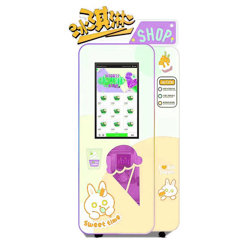 Durag Vending Machine - Touch Screen Soft Ice Cream Liquid Locker