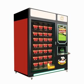Food Vending Machine - Automatic for Fast Food Box Lunch Products