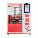 Food Vending Machine - for Foods Drinks Locker Cereal Hot