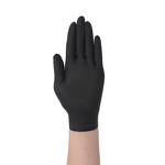 Nitrile Rubber Gloves Manufacturer - Disposable Black Composite High Elastic Thickened Food Grade Household Protective