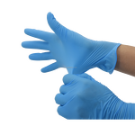 Nitrile Gloves Manufacturer - 2024 Cheap New Products Blue Blend for Household & Car Cleaning