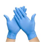 Nitrile Gloves Manufacturer - 2024 Latest Disposable Medium Blue Powder-Free Food Grade for Catering