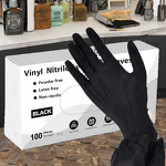 Vinyl Safety Gloves Manufacturer - Wholesale Anti-Static Anti-Impact Waterproof Synthetic Nitrile 3mil Thick 24CM Length Anti-Vibration