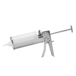Sauce Dispenser Gun - Stainless Steel with PE Bottle Hamburger Jam Filler Salad Dressing