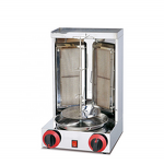 Gas Shawarma Grill - 4 Burner Chicken Shawarma for Sale