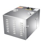 Food Drying Machine - 10 Layers Stainless Steel Dryer Industrial Fruit Dehydrator