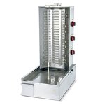 Gas Kebab Machine - 5 Burner Commercial Shawarma BBQ Grill for Sale