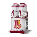 Slush Machine - Table Top Two Tanks Commercial Ice Slushy Making