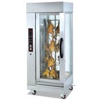 Chicken Rotisserie Machine - Commercial Electric Rotary Grill Rack for Restaurant