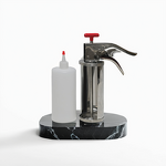 Sauce Dispenser - Commercial for Sale with Plastic Bottles