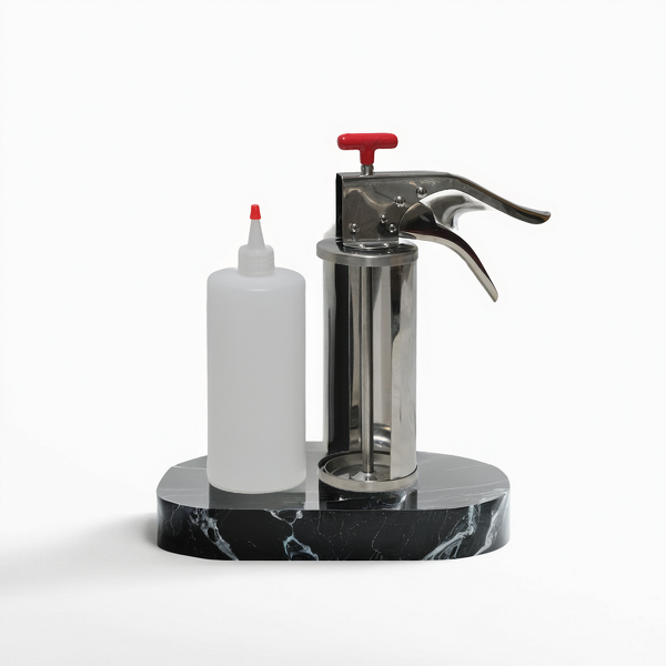 Sauce Dispenser - Commercial for Sale with Plastic Bottles