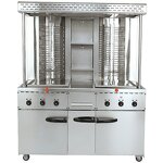 Infrared BBQ Grill Shawarma Machine - Gas Custom Ceramic Burner