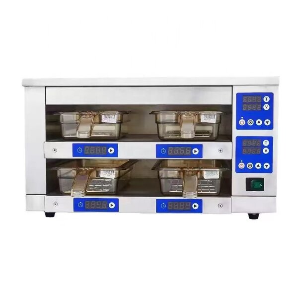 Food Warmer Cabinet - Commercial Electric 2-Tier 4 Plates for KFC