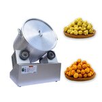 Coater Mixer Tumbler - Commercial for Popcorn Powder Coating Snack Foods