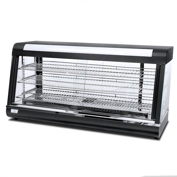 Pie Warmer - Heated Display Cabinet Food Showcase 66cm