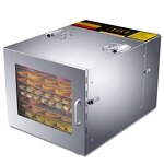 Food Drying Machine - 10 Layers Stainless Steel Dryer Industrial Fruit Dehydrator