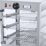 Food Warmer Showcase - Hot Food Bread Chicken Pizza Display Cabinet