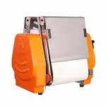 Dough Sheeter Machine - Electric for Bakery Pizza Stainless Steel Adjustable Thickness