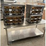 Burger Patty Warmer Cabinet - Commercial Stainless Steel Adjustable Temp