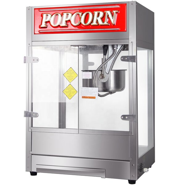 Popcorn Machine - Cinema Style Non-stick Interior 8oz 12oz 16oz 32oz