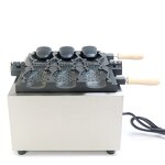 Waffle Iron - Commercial Ice Cream Cone Machine for Small Business Fish Shape Taiyaki