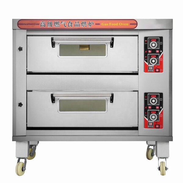 Baking Oven - Commercial Gas Electric 1 2 3 Deck Industrial Cake Bread