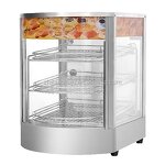 Warming Showcase - 3 Layer Food Cabinet Pie Warmer