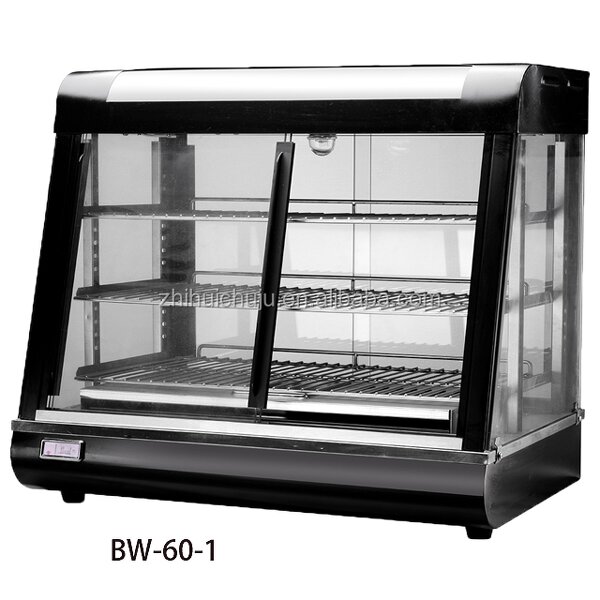 Warming Showcase - 3 Layer Food Cabinet Pie Warmer